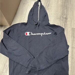 Champion Navy Hoodie